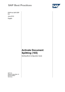 3.6 Activate Document Splitting