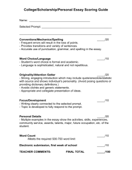 Utc application essay picture