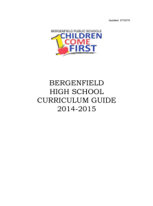 english - Bergenfield Public School District