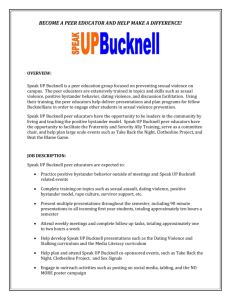 Speak UP Bucknell