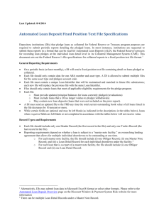 Automated Loan Deposit Fixed Position Text File