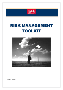 BUSINESS RISK MANAGEMENT TOOLKIT revision 09