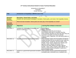 1212 Intro to Hospitality II IG