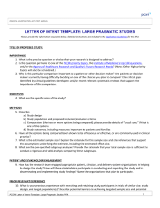 Letter of Intent template
