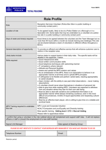 Form 5867C - Role Profile