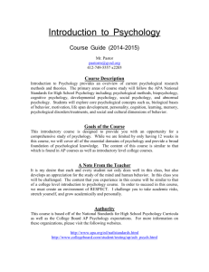 Click here for the Intro to Psych Course Guide