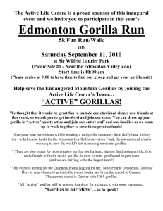 Edmonton Gorilla Run