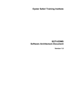 Software Architecture Document