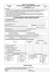 RKS-Form 5 - department of labor and employment