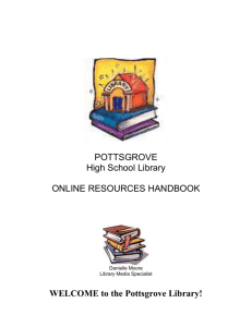 Library Online Resources Handbook