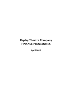 Financial Procedures April 2012