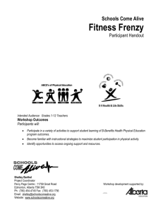 Fitness Frenzy - Ever Active Schools