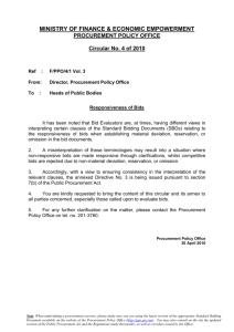 Circular No. 4 of 2010 - Procurement Policy Office