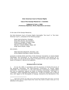 Costs and Expenses - Corte Interamericana de Derechos Humanos