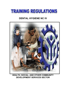 dental hygiene nc iv