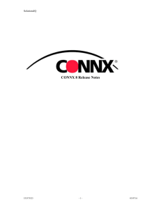 CONNX 8 Release Notes
