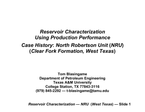 Reservoir Characterization
