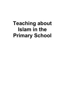 Teaching about Islam in the Primary School