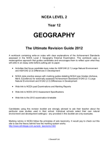 L2 Revision guide 2012