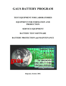gaus universal battery tester gubt25/50a12v