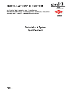 Outsulation X System - DS835