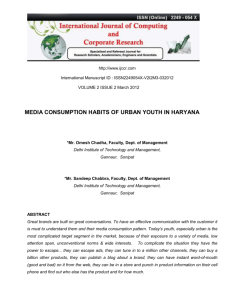 media consumption habits of youth