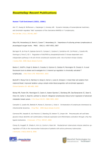 RosetteSep Recent Publications