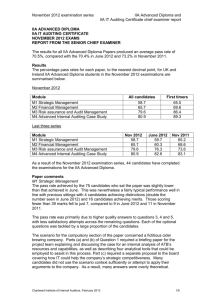 1211 CE Report IIA Advanced Diploma