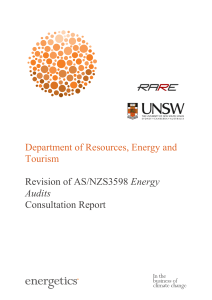 Review of Energy Audit Standard