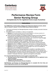 Performance Review Form