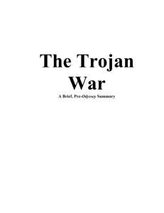 Act III: The Trojan War