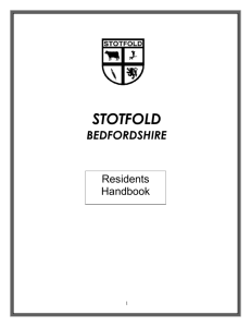 CONTENTS Page - Stotfold Town Council