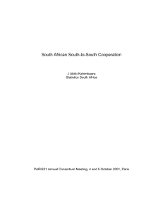 South African South-South Cooperation