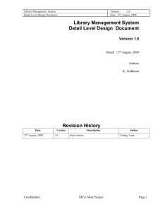 Library Management System