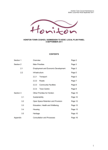 Local Plan Submission to EDDC
