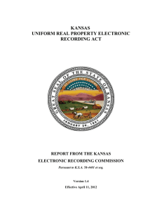 Kansas Electronic Recording Commission