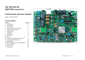 PCB overlay - Radio-Kits