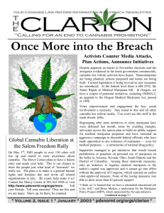 Newsletter - MarijuanaLibrary.org