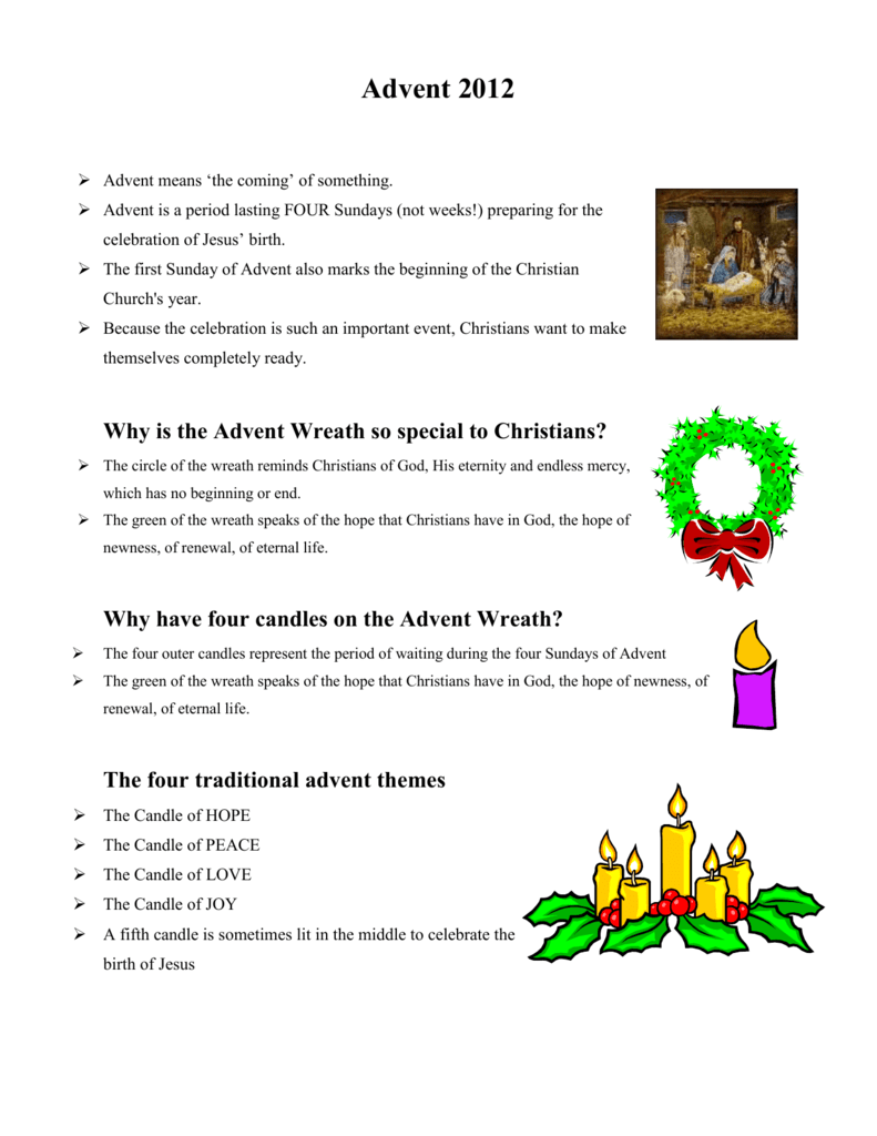 Advent Resources & Worksheets