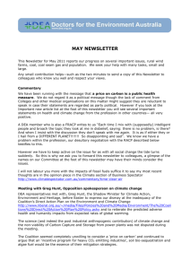 May_2011_Newsletter - Doctors for the Environment Australia