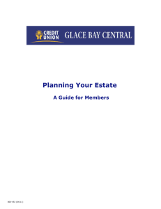 Member Planning - Planning Your Estate