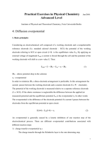 Practical Exercises in Physical Chemistry Jan/2001