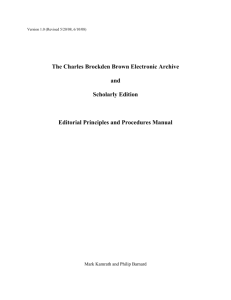 Editorial Principles and Procedures Manual