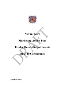 Navan Town Marketing Action Plan Tender Details