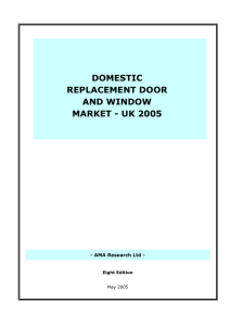 Domestic Replacement Door and Window Market