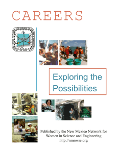 NMNWSE Careers Book - New Mexico Network for Women in