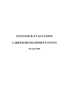 Livestock Evaluation 09
