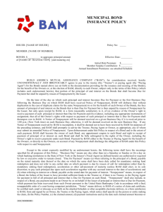 bam specimen policy - Build America Mutual