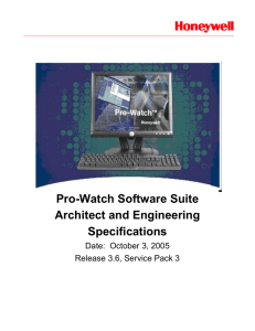 Microsoft Word - Pro-Watch R6 AE Specification 92995100085 revB