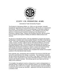 The Society for International Affairs